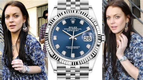 actresses wearing rolex